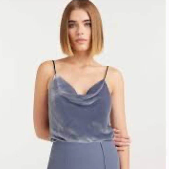 Cinq a Sept Marta Velvet Camisole Sz S - Picture 2 of 9